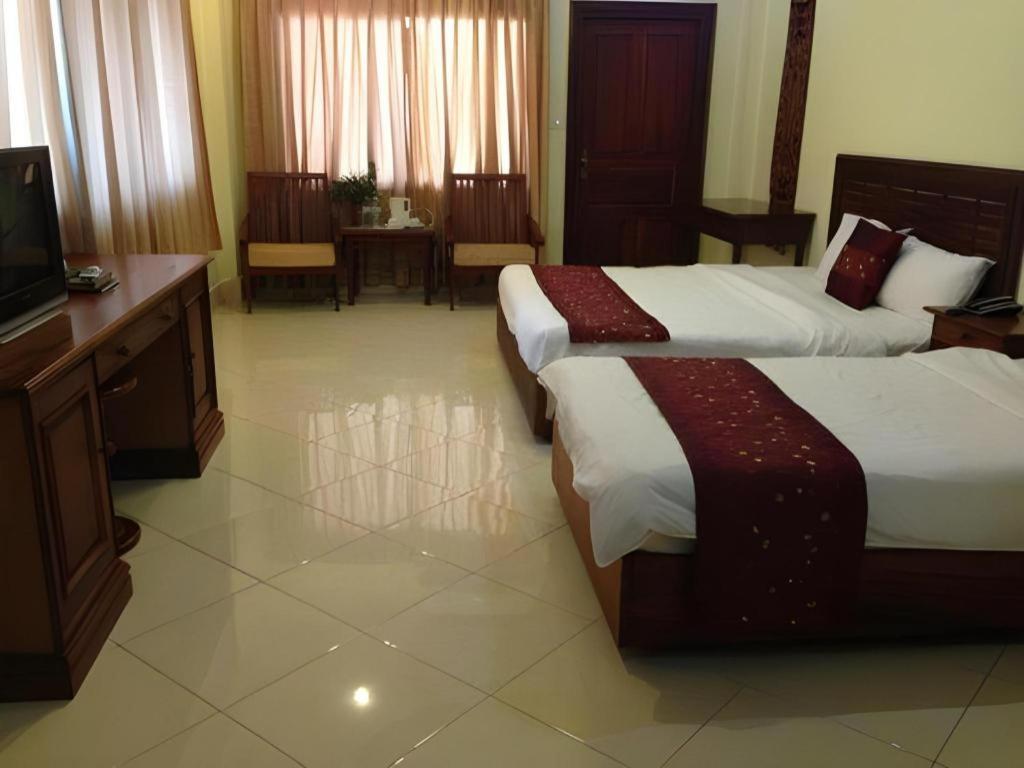 นิวโรส บูทิค โฮเต็ล Hotel เวียงจันทน์ ภายนอก รูปภาพ