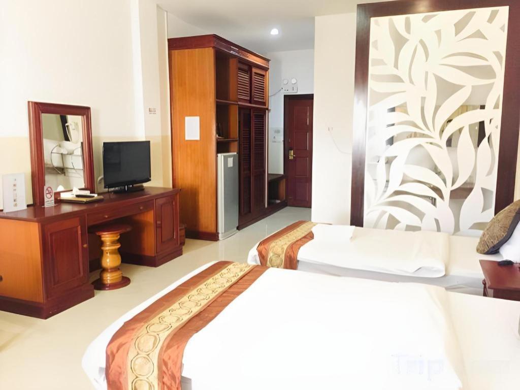นิวโรส บูทิค โฮเต็ล Hotel เวียงจันทน์ ภายนอก รูปภาพ