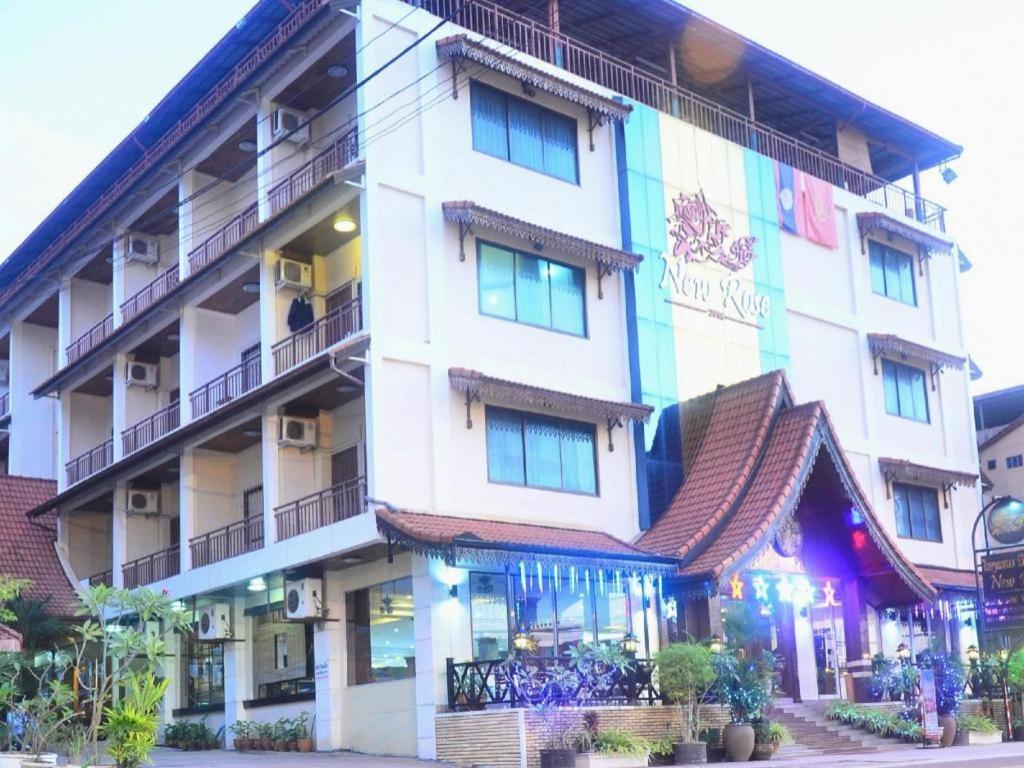 นิวโรส บูทิค โฮเต็ล Hotel เวียงจันทน์ ภายนอก รูปภาพ