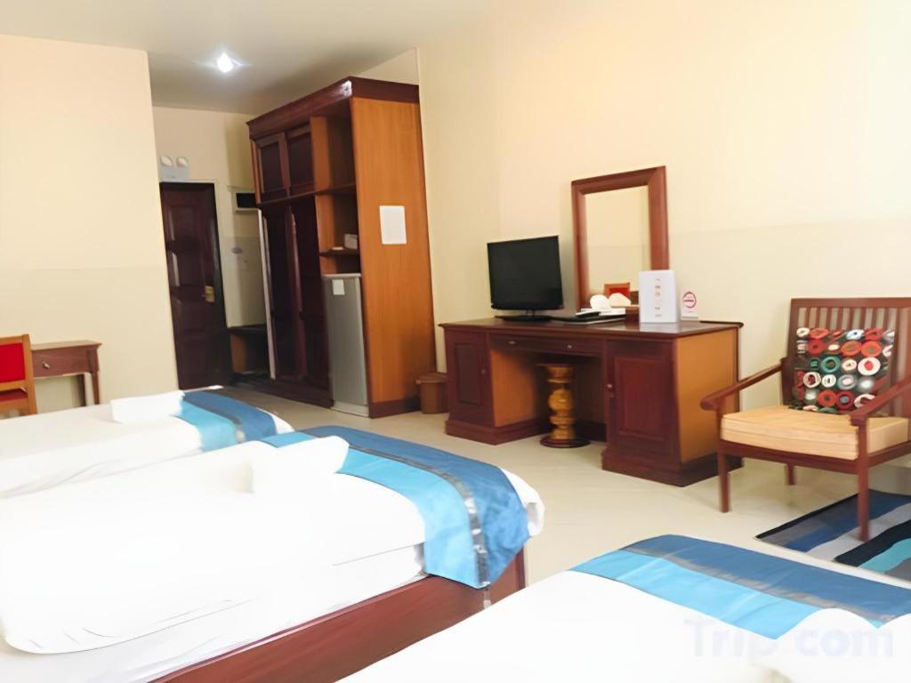 นิวโรส บูทิค โฮเต็ล Hotel เวียงจันทน์ ภายนอก รูปภาพ